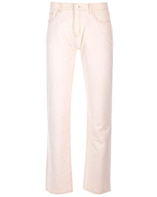 Casablancabrand Pink Slim Fit Jeans for men