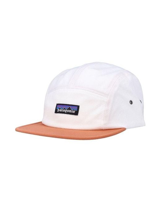 Patagonia White P 6 Label Maclure Cap for men
