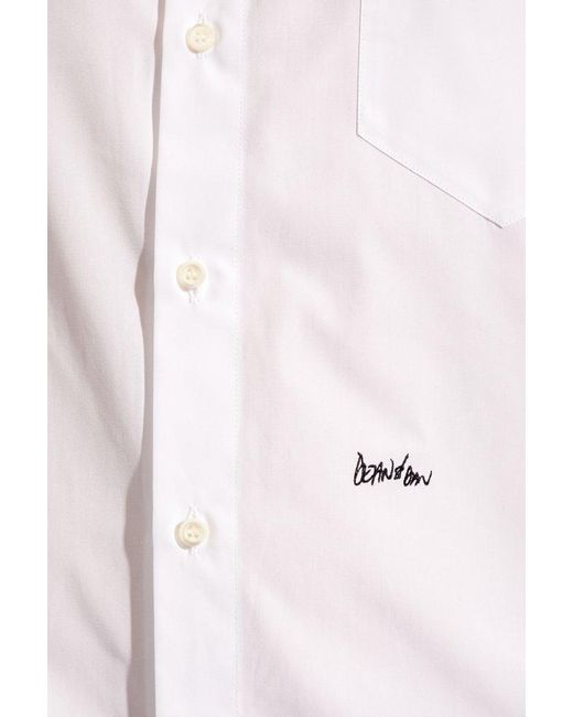 DSquared² White Shirt With Logo,