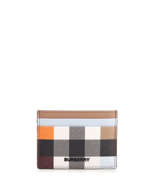 Burberry check card holder top