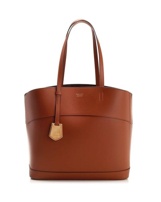 Ferragamo Brown "charming" Medium Tote Bag