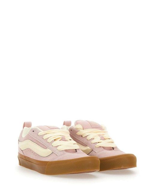 Vans Brown Lace-Up Sneakers
