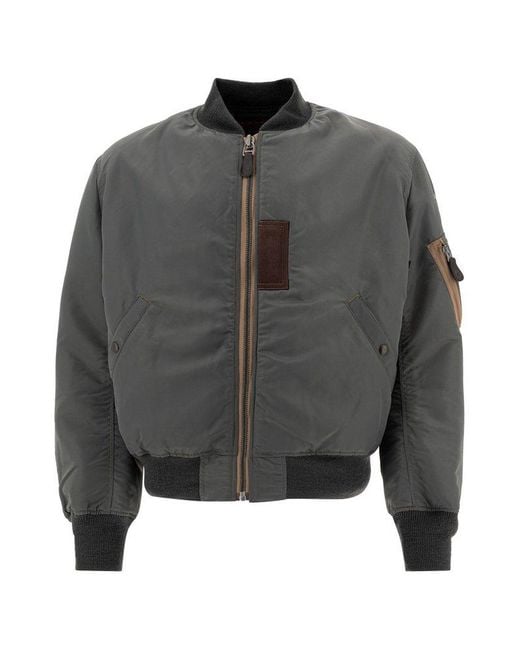 Buzz Rickson's U.S. Air Force Bomber Jacket in Grey for Men | Lyst UK