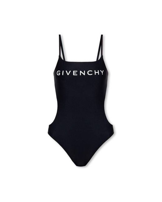 Givenchy Blue Archetype One-piece Swimsuit