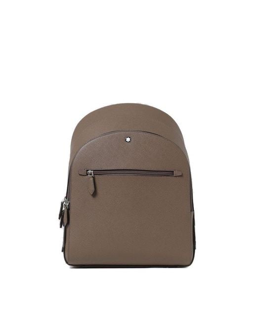 Montblanc Brown Sartorial Medium Backpack for men