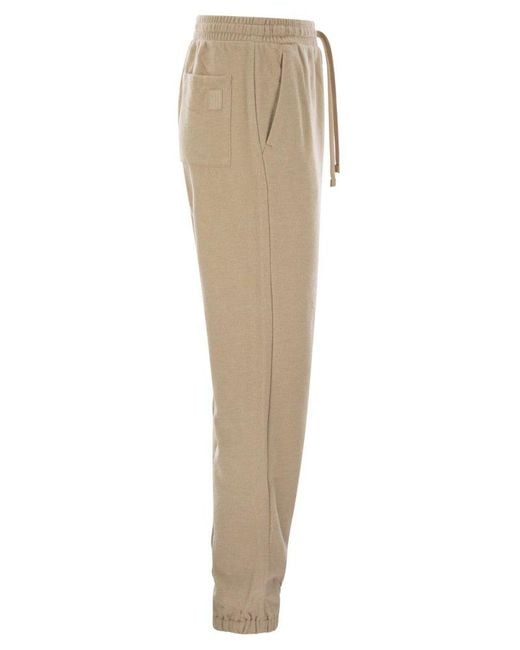 Weekend by Maxmara Natural Elis Soft Drap Jersey Trousers