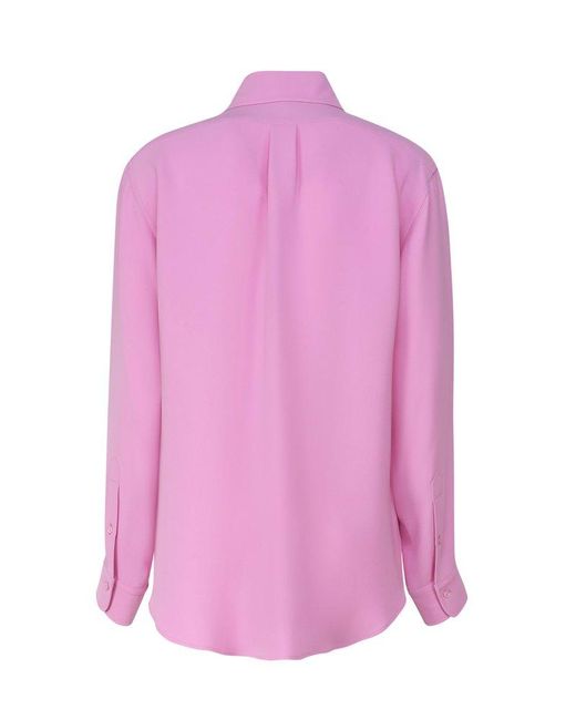 Fendi Pink Cady Shirt