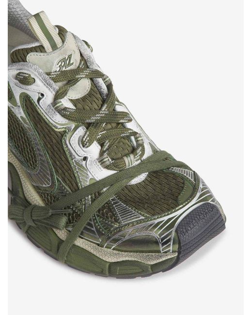 Balenciaga Green 3xl Lace-up Sneakers for men