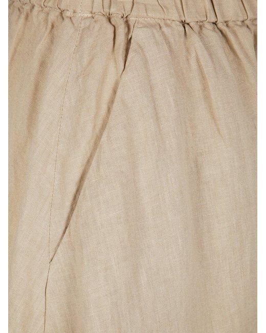 Aspesi Natural Flare Midi Skirt