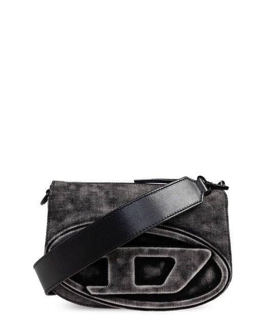 ショルダーバッグ DIESEL 1DR denim Camera Bag Women's 1DR Camera Bag-Camera bag in solarised denim | Blue
