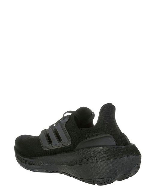 Adidas Black Ultraboost Light Lace-up Sneakers