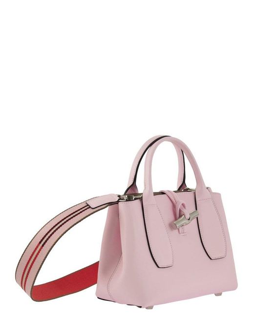 Longchamp Roseau Top-Handle Bag S Natural