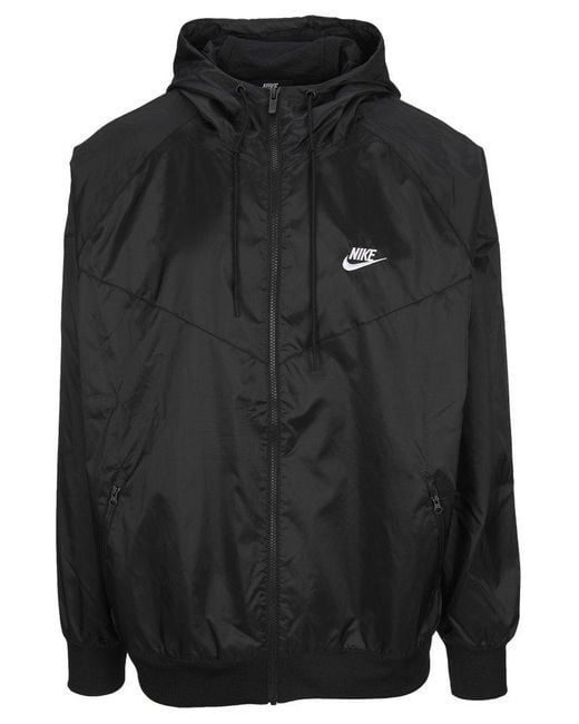 Nike Black Sportswear Windrunner Jacket for men