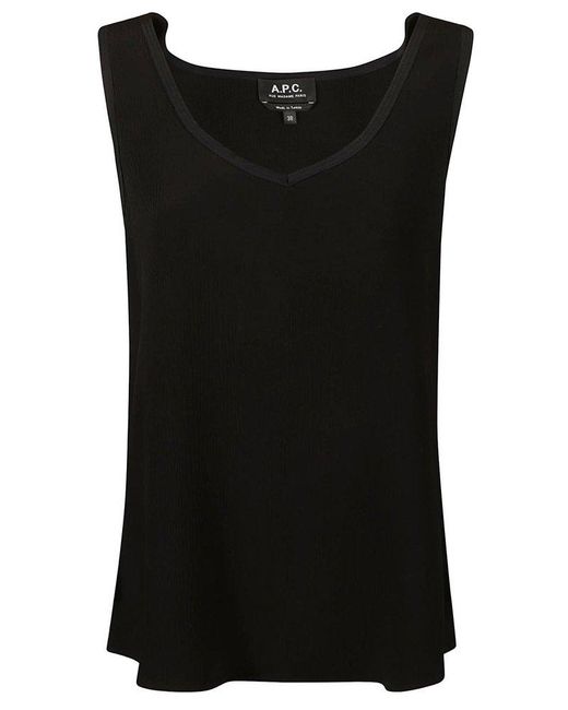 A.P.C. Black Lucy Top
