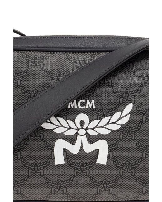 MCM Black 'himmel Small' Shoulder Bag,