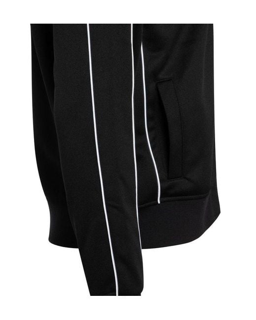 Givenchy Black Logo Printed Zipped Tracksuit for men