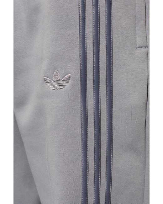 Adidas Originals Gray Sweatpants With Logo, for men