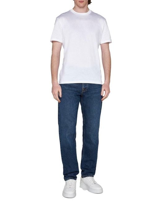 Nudie Jeans Blue Regular Fit Jeans for men