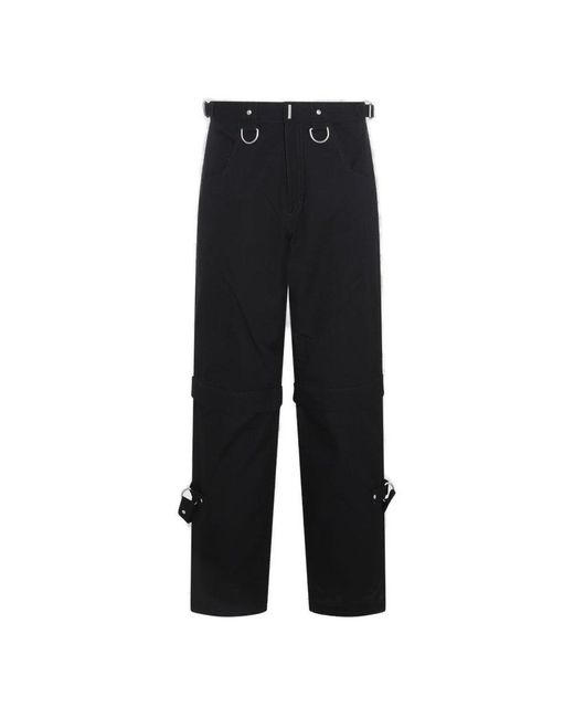 Givenchy Black D-ring Cargo Pants for men