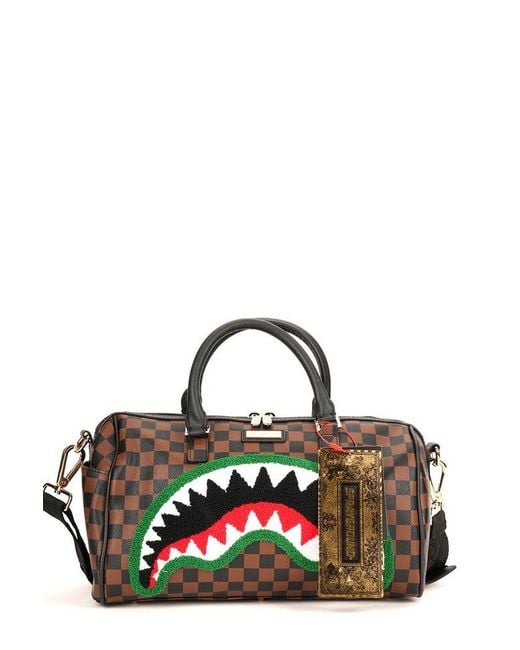 Sprayground Multicolor Chenille Sip Mini Duffle Bag
