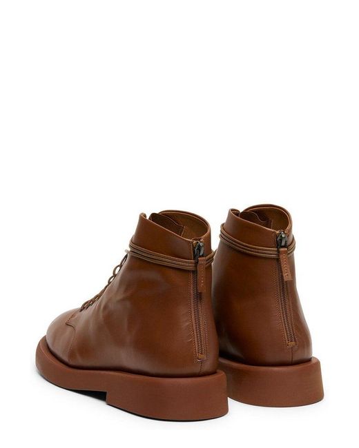 Marsèll Brown Gommello Lace-up Boots for men