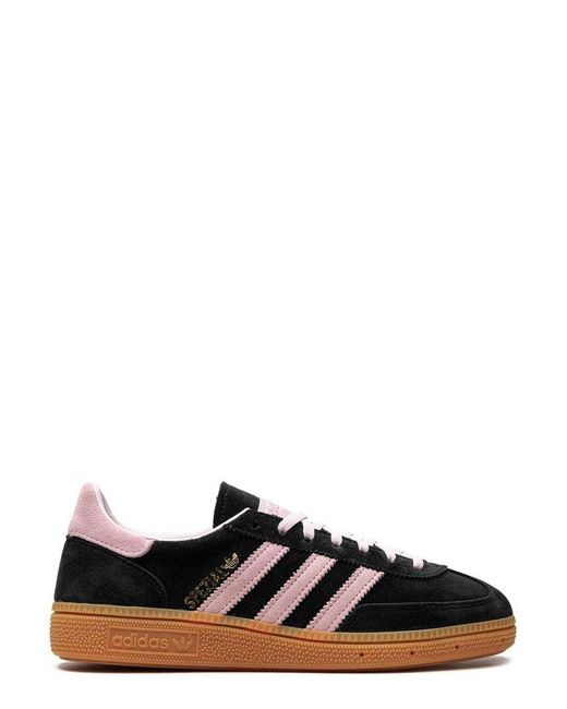 Adidas Originals Black Handball Spezial Lace-Up Sneakers for men