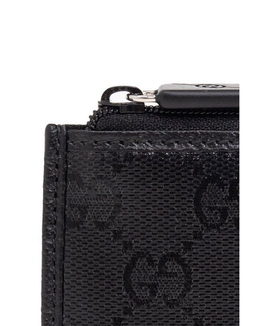 Gucci - GG Embossed Cardholder - Men - Calf Leather - One Size - Black