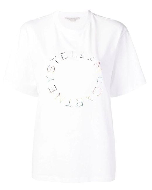 STELLA McCARTNEY Tシャツ・カットソー 白 2318624M0138 STELLA McCARTNEY（ステラマッカートニー）Tシャツ・カットソー