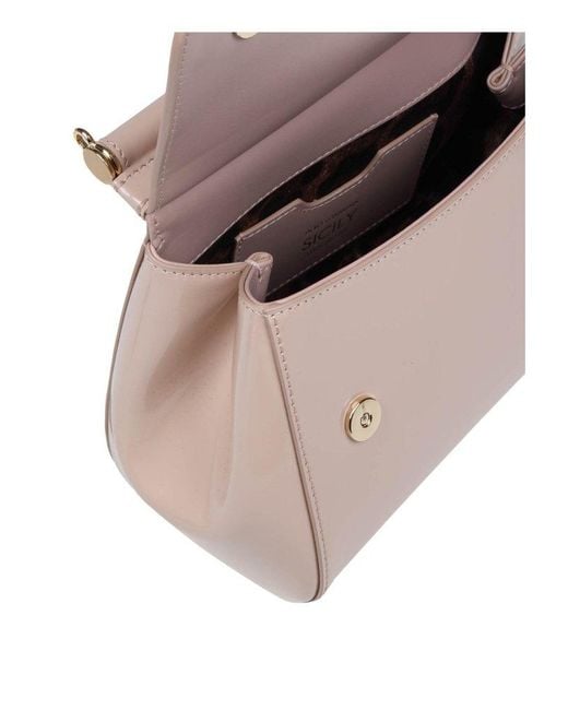 Dolce & Gabbana Pink Handbag From The Sicily Line