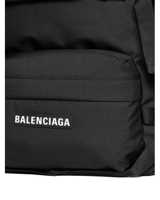 Balenciaga Ski Nylon Backpack in Black for Men Lyst