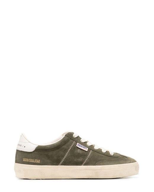 Golden Goose Deluxe Brand Green Soul Star Lace-up Sneakers