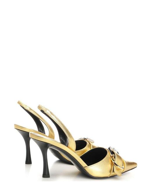 Givenchy Metallic Voyou Sandals