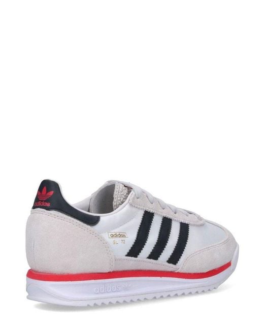 Adidas Originals White Sl 72 Rs Sneakers for men