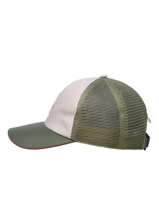 3 MONCLER GRENOBLE Green Nylon Hat for men