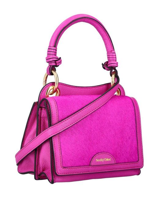 See By Chloé Tilda Mini Crossbody Bag in Pink | Lyst