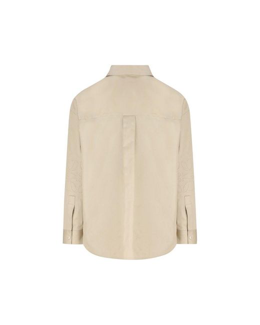 Loewe Natural Anagram Overshirt for men