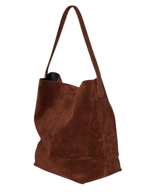 Mansur Gavriel Brown Maxi Everyday Cabas Tote Bag