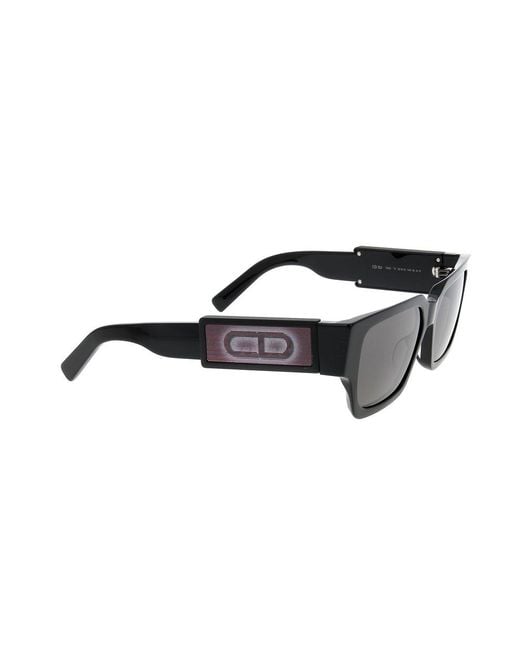 Dior Black Square Framed Sunglasses for men