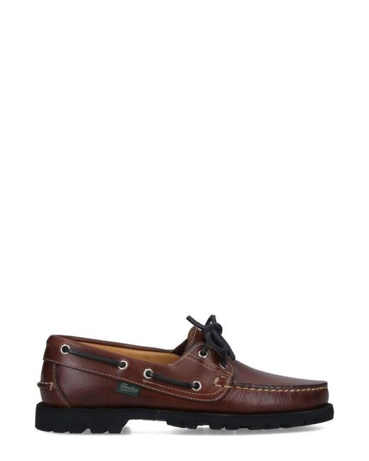 Paraboot Brown Malo Lace-Up Shoes