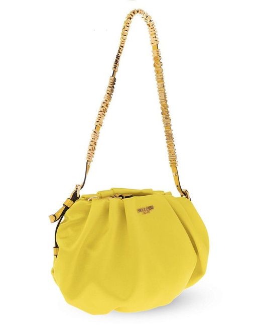 Moschino Yellow Shoulder Bag