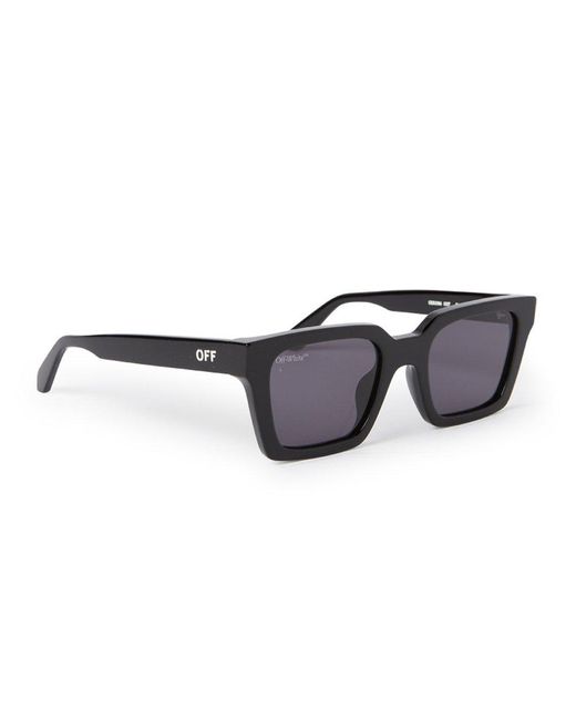 Off-White c/o Virgil Abloh Leonardo Square-frame Sunglasses in Gray