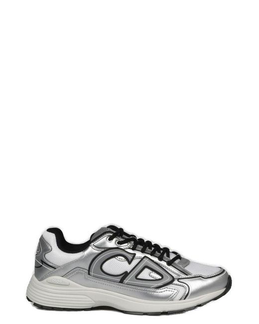 Dior White B30 Lace-up Sneaker for men