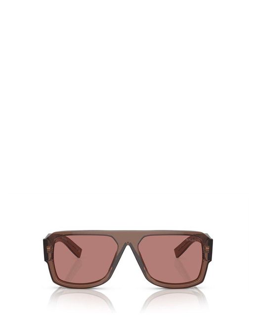 Prada Sunglasses in Pink for Men | Lyst