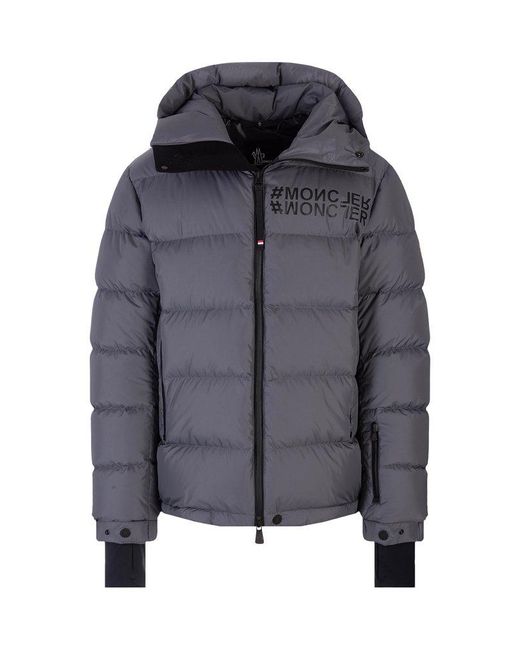 3 MONCLER GRENOBLE Isorno Puffer Jacket in Grey for Men | Lyst Canada