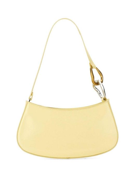 Staud Metallic Ollie Zipped Shoulder Bag