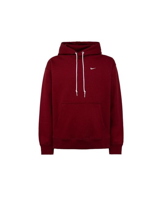 Nike Solo Swoosh Logo Embroidered Hoodie for men
