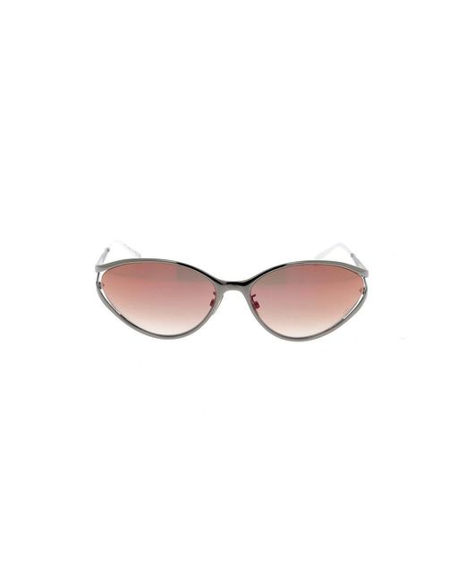 Dior Black Irregular Frame Sunglasses