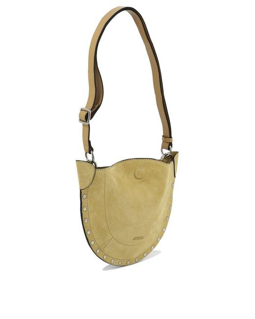 Isabel Marant Natural "Mini Moon Soft" Shoulder Bag