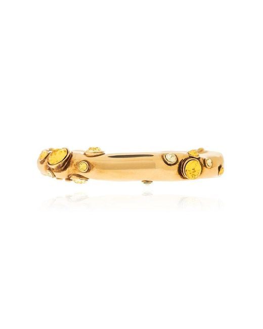 Dries Van Noten Metallic Brass Bracelet