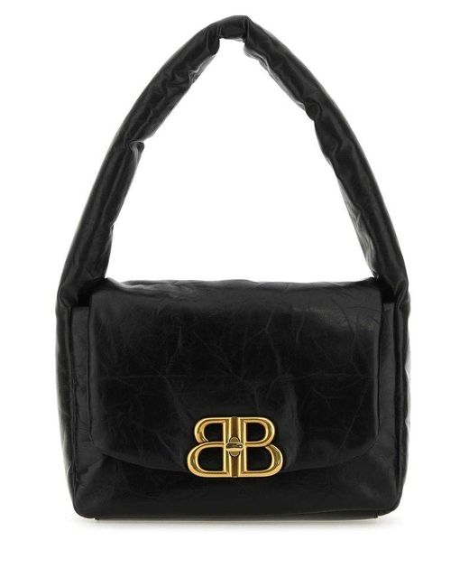 Balenciaga Black Monaco Small Sling Bag